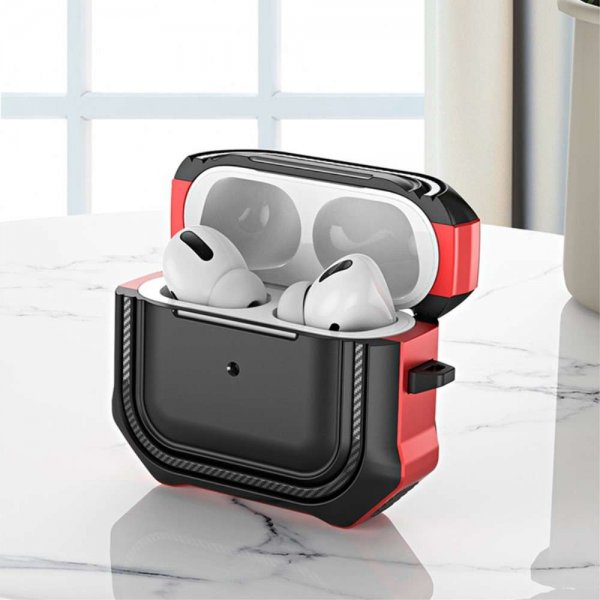 AirPods 3 Deksel Shield Series Rød