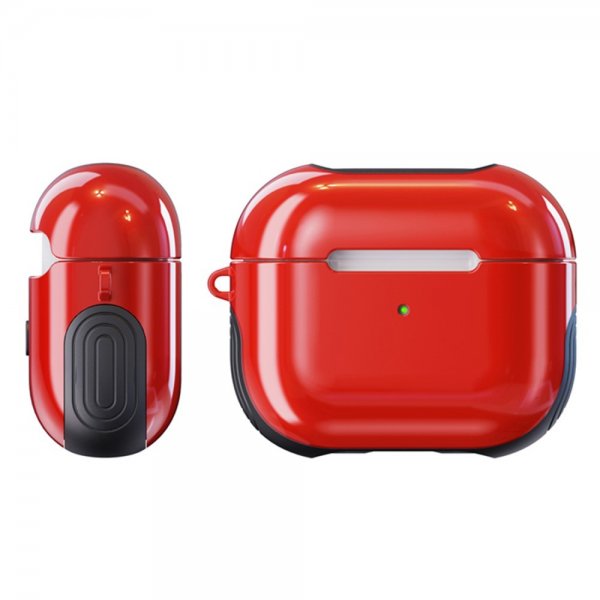 AirPods 3 Deksel Gummiert Rød