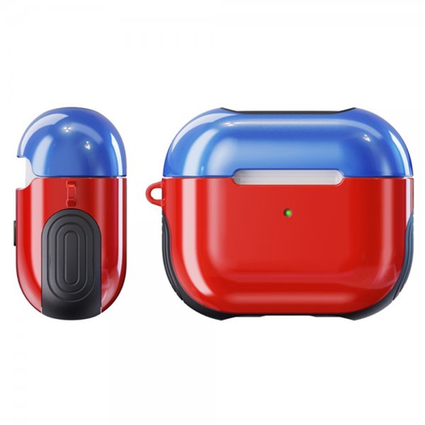 AirPods 3 Deksel Gummiert Rød Blå