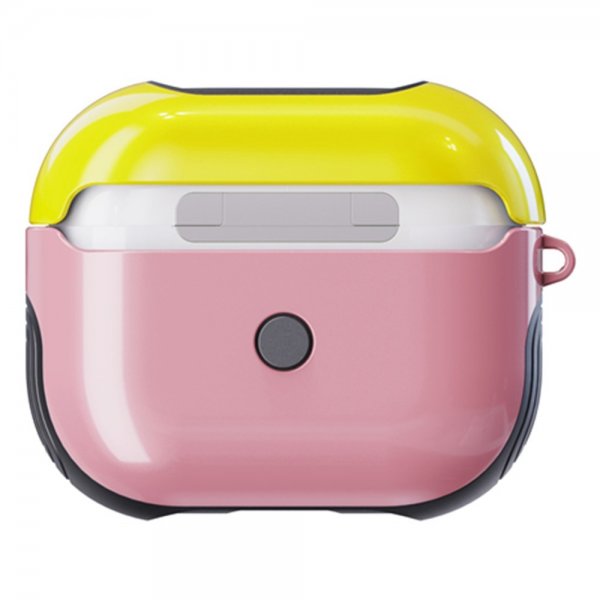 AirPods 3 Deksel Gummiert Rosa Gul