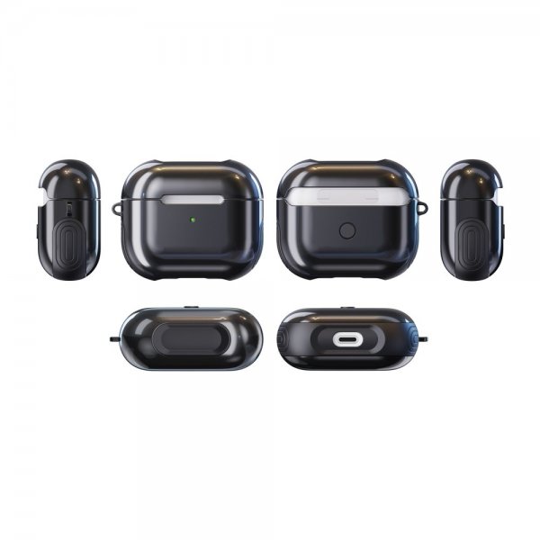 AirPods 3 Deksel Gummiert Svart