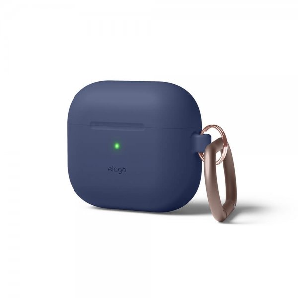 Elago AirPods 3 Deksel Silicone Hang Case Indigo