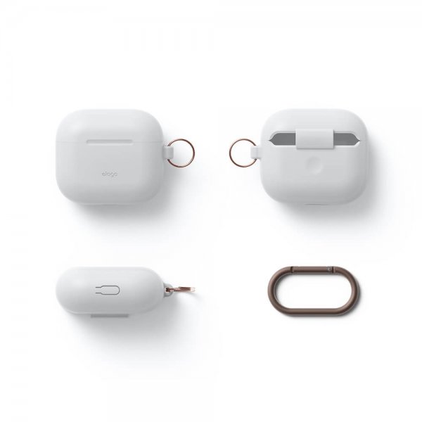 Elago AirPods 3 Deksel Silicone Hang Case Nightglow Blue