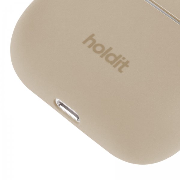 holdit AirPods 3 Deksel Silikon Latte Beige