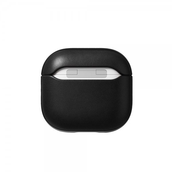 Nomad AirPods 4 Deksel Modern Leather Case Svart