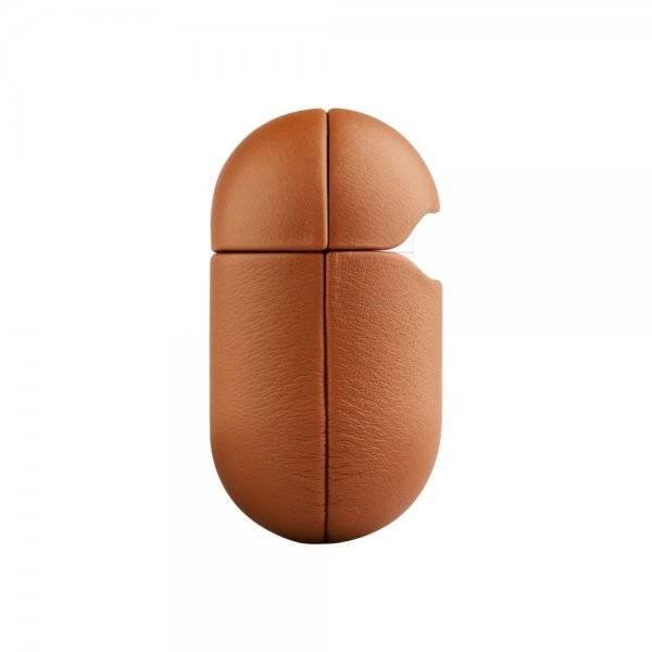 Fixed AirPods 4 Deksel PodsLeather Brun