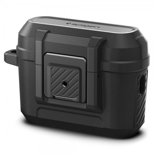 Spigen AirPods Pro 2 Deksel Lock Fit Matte Black