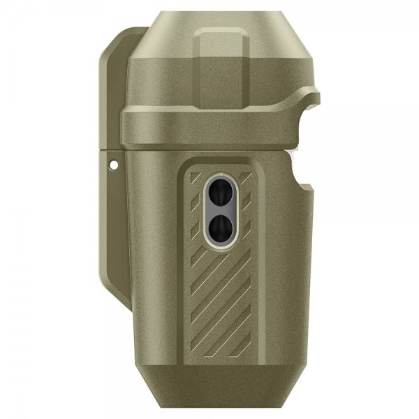 Spigen AirPods Pro 2 Deksel Lock Fit Vintage Khaki