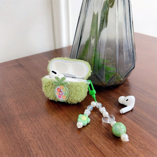 AirPods Pro 2 Deksel Plysj Ananas