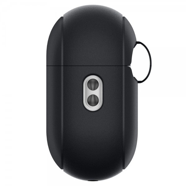 Spigen AirPods Pro 2 Deksel Silicone Fit + Strap Svart