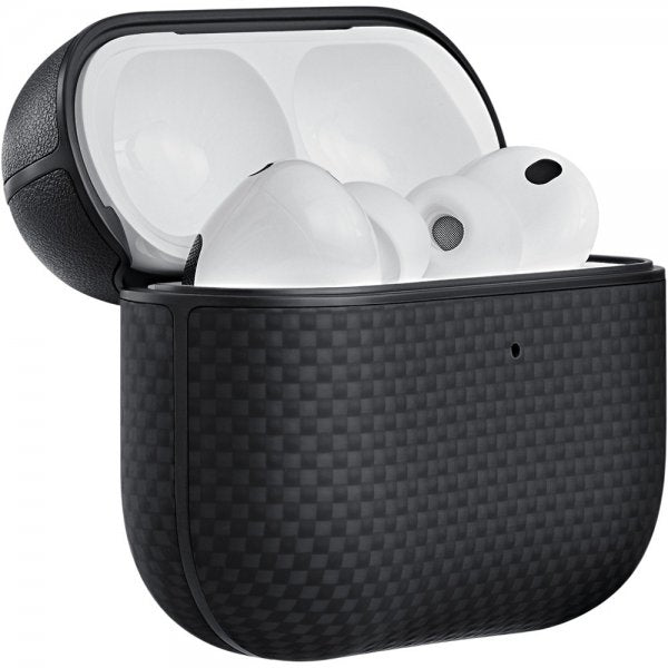 Pitaka AirPods Pro 3 Deksel Aramid Fiber Black/Grey