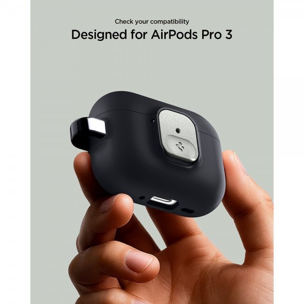 Spigen AirPods Pro 3 Deksel Nano Pop Black Sesame