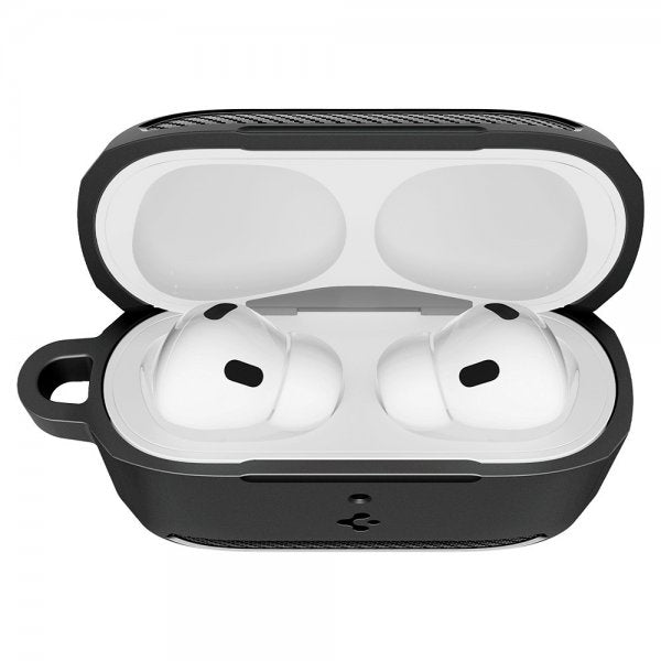 Spigen AirPods Pro 3 Deksel Rugged Armor Matte Black