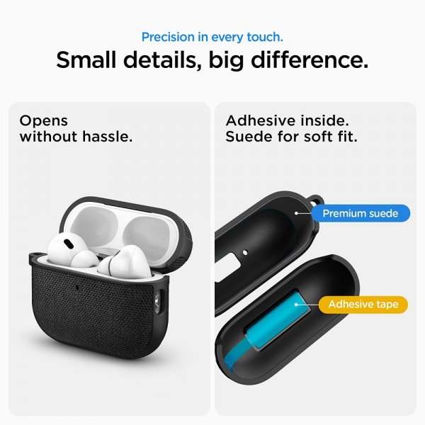 Spigen AirPods Pro 3 Deksel Urban Fit Svart