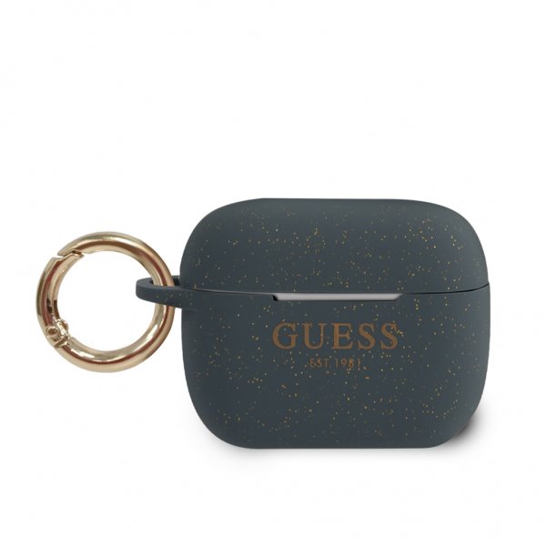 Guess AirPods Pro Deksel Glitter Blå