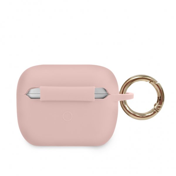 Guess AirPods Pro Deksel Gold Triangle Rosa