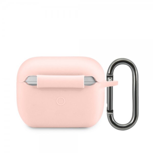 Lacoste AirPods Pro Deksel Liquid Silicone Glossy Logo Rosa