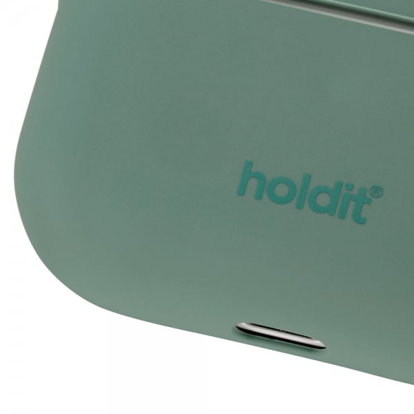 holdit AirPods Pro/AirPods Pro 2 Deksel Silikon Moss Green