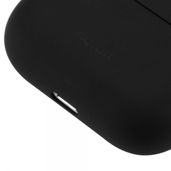 holdit AirPods Pro/AirPods Pro 2 Deksel Silikon Svart