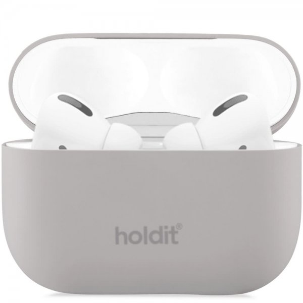 holdit AirPods Pro/AirPods Pro 2 Deksel Silikon Taupe
