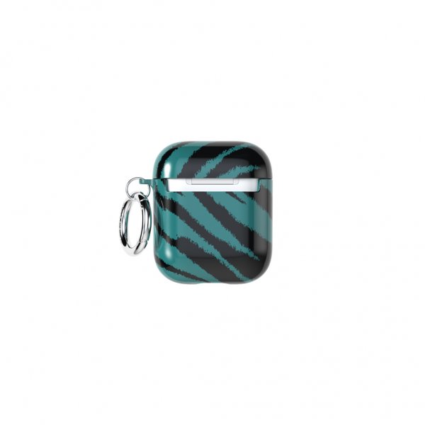 Richmond & Finch AirPods (1/2) Deksel Emerald Zebra
