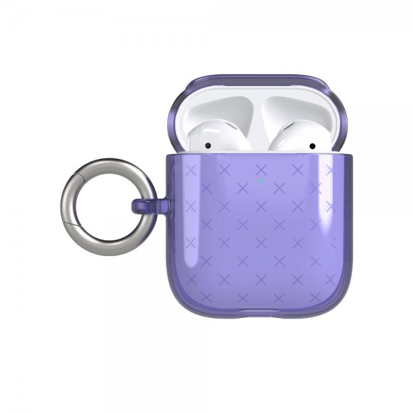 Tech21 AirPods (1/2) Deksel Evo Check Lilla