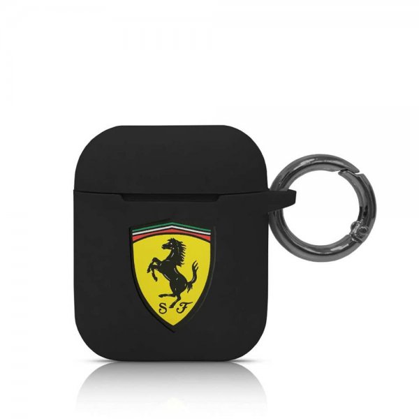 Ferrari AirPods (1/2) Deksel med Logo Svart