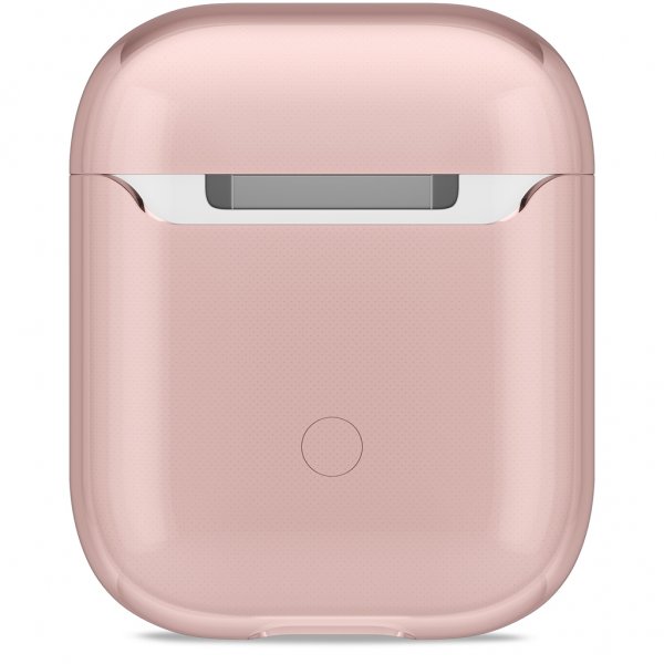 holdit AirPods (1/2) Deksel Seethru Blush Pink
