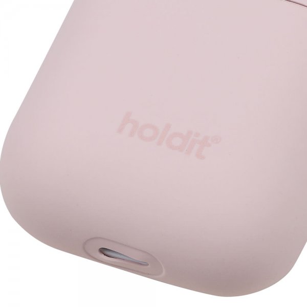holdit AirPods (1/2) Deksel Silikon Nygård Blush Pink