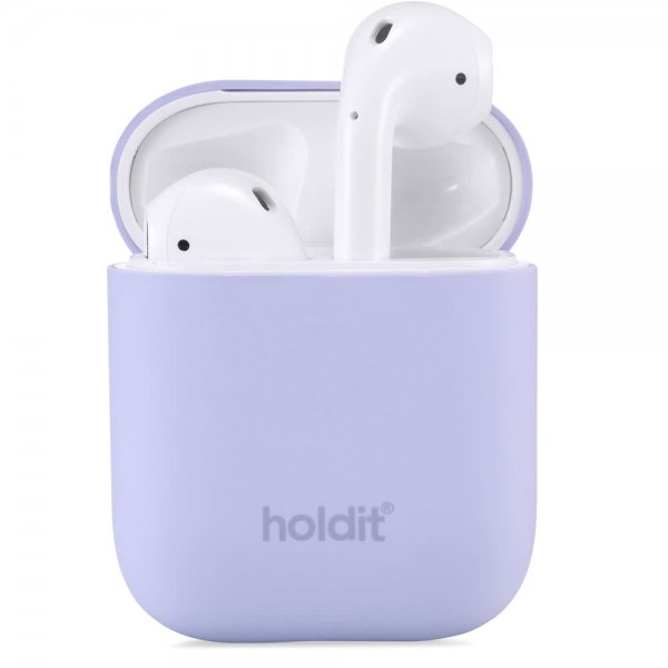 holdit AirPods (1/2) Deksel Silikon Nygård Lavender