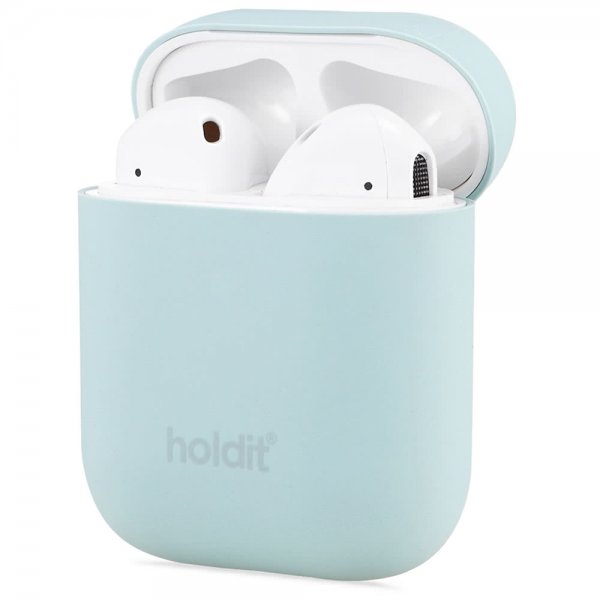 holdit AirPods (1/2) Deksel Silikon Nygård Mint