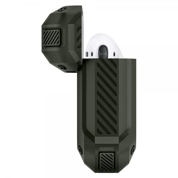 Spigen AirPods (1/2) Deksel Tough Armor Military Green