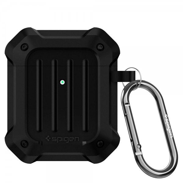 Spigen AirPods (1/2) Deksel Tough Armor Svart