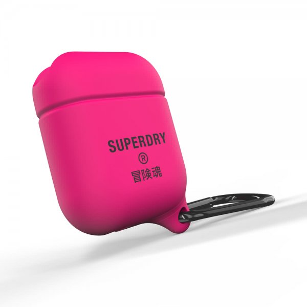 Superdry AirPods (1/2) Deksel Waterproof Rosa