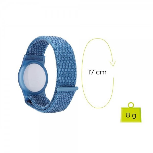 Mobile Origin AirTag Armbånd Nylon Svart