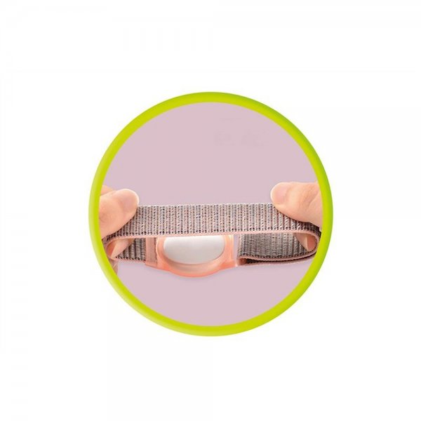 Mobile Origin AirTag Armbånd Nylon Svart