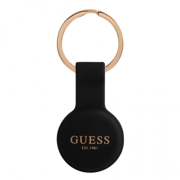 Guess AirTag Holder med Logo Svart