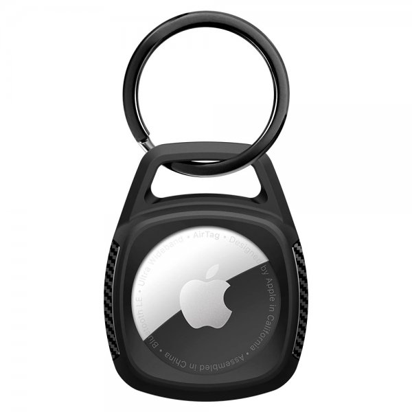 Spigen Apple AirTag Holder Rugged Armor Matte Black
