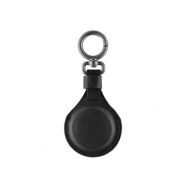 Moshi AirTag Holder PU-Leather Svart