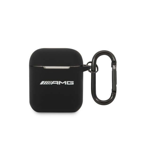 AMG AirPods 1/2 Deksel Liquid Silicone Svart