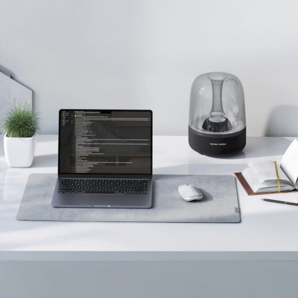 ALOGIC Trådløs Mus Echelon Bluetooth USB-C Rechargeable 4 Keys Hvit