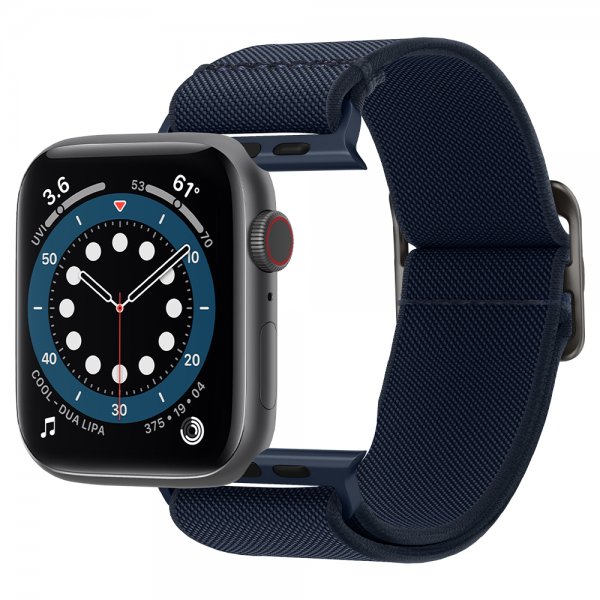 Spigen Apple Watch 44/45/46mm/Ultra 49mm Armbånd Lite Fit Navy