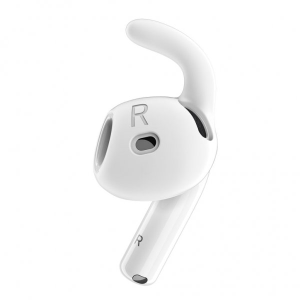 KeyBudz AirPods 4 EarBuddyz Ear Hooks Hvit