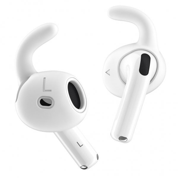 KeyBudz AirPods 4 EarBuddyz Ear Hooks Hvit