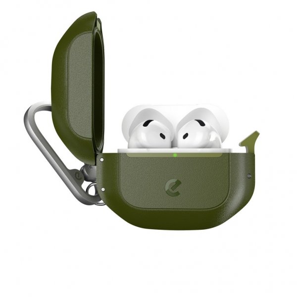 KeyBudz AirPods 4 Deksel ElementProof Series Forest Green