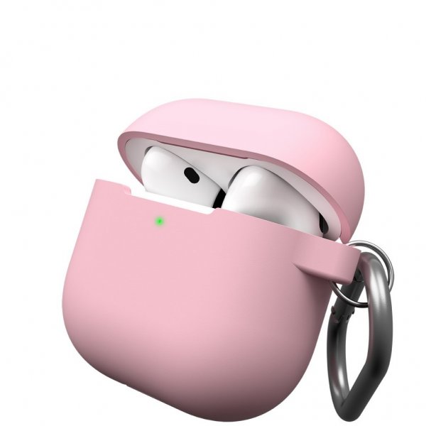 KeyBudz AirPods 4 Deksel Elevate Series Blush Pink
