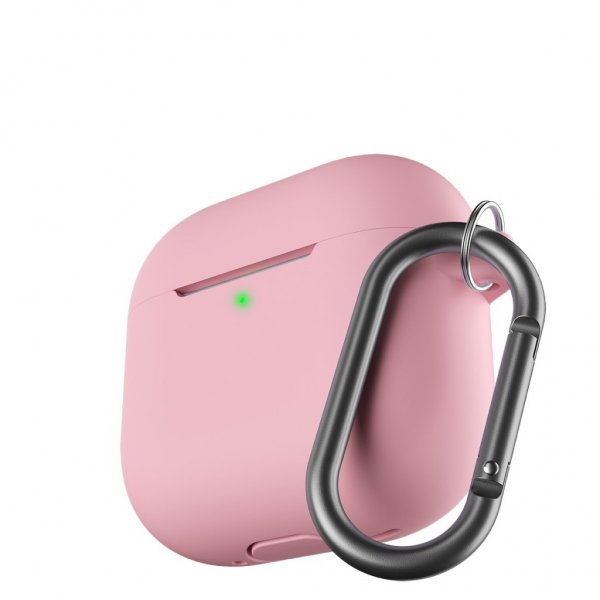 KeyBudz AirPods 4 Deksel Elevate Series Blush Pink