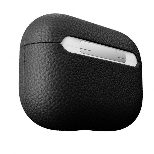 KeyBudz AirPods Pro Deksel PodSkinz Ekte Skinn Svart