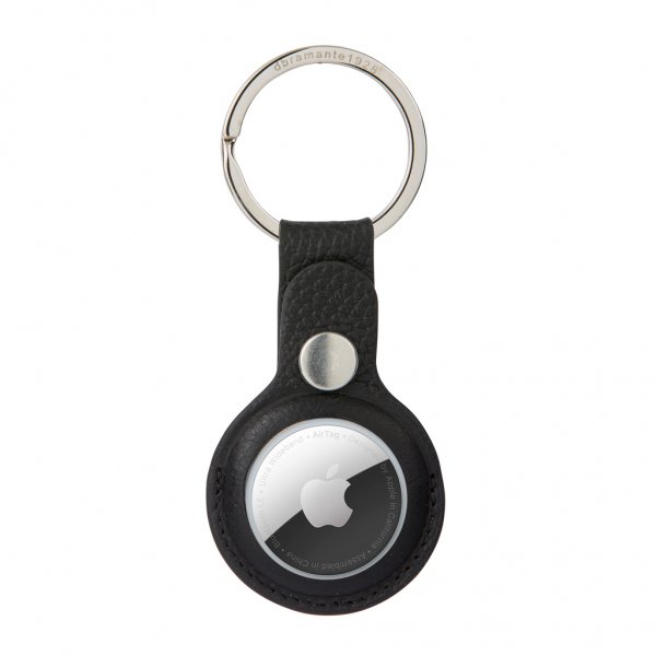 dbramante1928 Apple AirTag Holder Copenhagen Black/Silver
