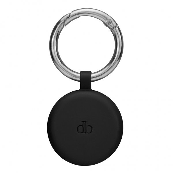 dbramante1928 Apple AirTag Holder Greenland Key Ring Night Black